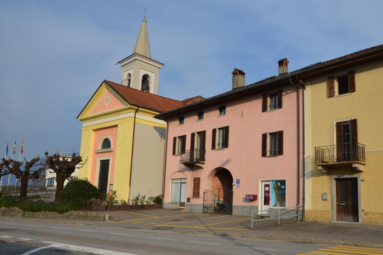 לינה וארוחת בוקר Cadenazzo Antica Sosta Dei Viandanti מראה חיצוני תמונה